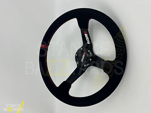 Спортивный руль Nismo черный (замша), SSW_black_nismo