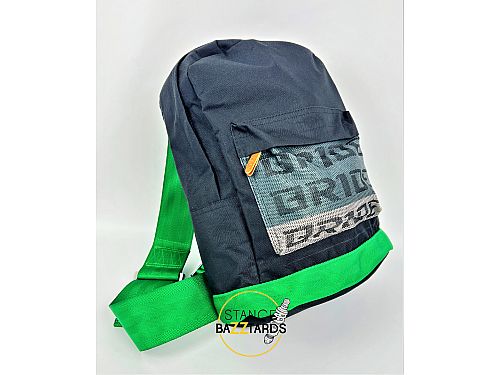 Рюкзак Bride Takata стиль JDM и Drift, зеленые лямки, sbbeg_greentakata Рюкзак Bride Takata стиль JDM и Drift, зеленые лямки, sbbeg_greentakata