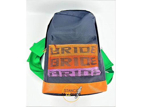 Рюкзак Bride Takata стиль JDM и Drift, зеленые лямки, sbbeg_greentakata Рюкзак Bride Takata стиль JDM и Drift, зеленые лямки, sbbeg_greentakata