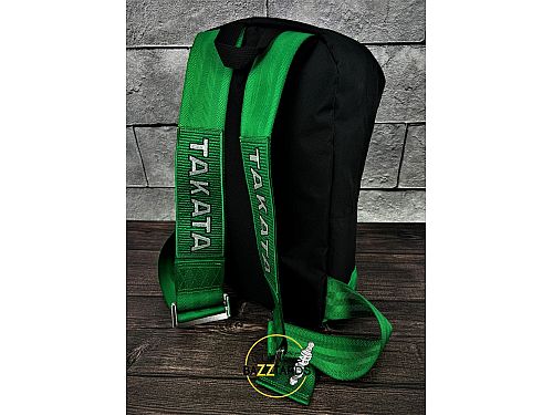 Рюкзак Bride Takata стиль JDM и Drift, зеленые лямки, sbbeg_greentakata Рюкзак Bride Takata стиль JDM и Drift, зеленые лямки, sbbeg_greentakata