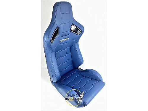 Сиденье спортивное (полуковш) SB Seats (57x54.5x98) ПВХ кожа, синий, JBR1041_BLUE