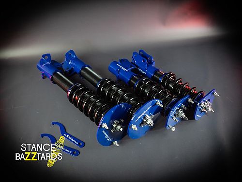 Комплект винтовой подвески (койловеры) MaXpeedingRods (MXR) Dodge Neon (PL2) (2001-2005) с регулировками высоты и преднатяга, CO-NEON-0005-B-NA-VD