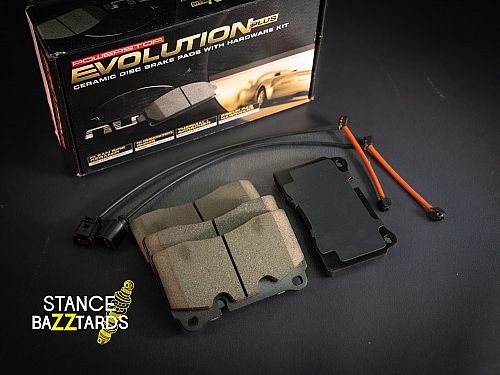 Задние тормозные керамические колодки Powerstop для Chevrolet Camaro 5 (2014-2015), 17-1165