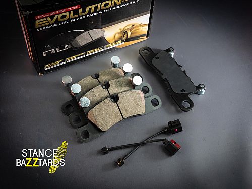 Задние тормозные керамические колодки Powerstop для Porsche Cayenne 2 (2011-2018), 17-1453