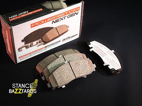Передние тормозные керамические колодки Powerstop для Jeep Wrangler 4 (2018-2019), NXT-1589