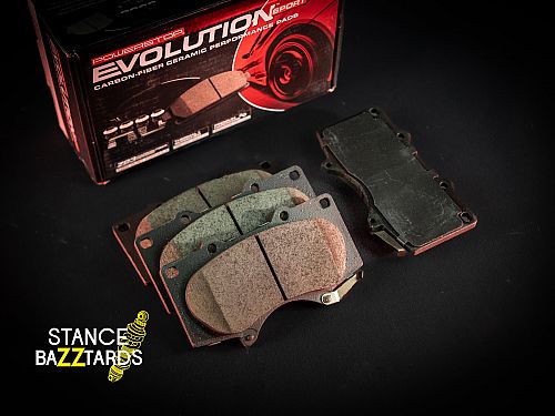 Передние тормозные керамические колодки Powerstop для Toyota FJ Cruiser 1 (2007-2014), Z23-976