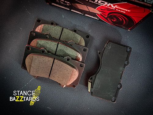 Передние тормозные керамические колодки Powerstop для Lexus GX 470 1 (2003-2009), Z23-976 — фото 3