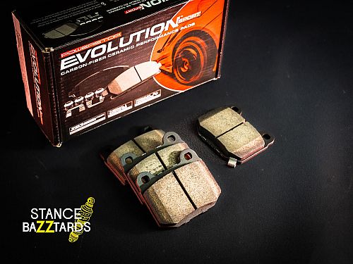 Задние тормозные керамические колодки Powerstop Evolution для Subaru Impreza 2 (2004-2014), Z23-961