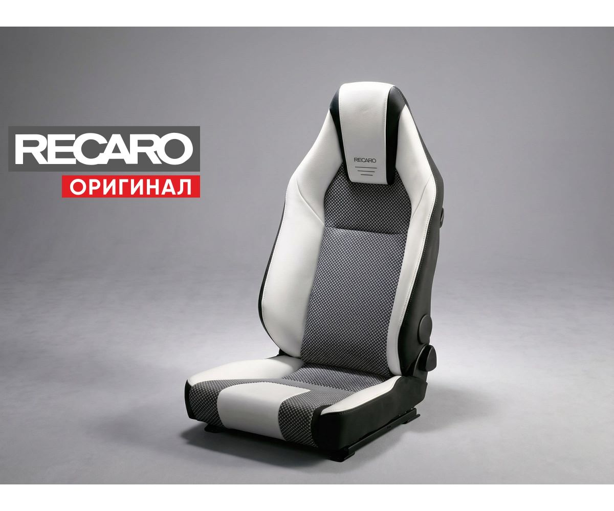 Сиденье спортивное (полу-ковш) Recaro LX-F WL110H Белый/черный, кожа/Kamui (Подогрев) (подлокотник), (100% Оригинал), 81-094.29.634-0 Сиденье спортивное (полу-ковш) Recaro LX-F WL110H Белый/черный, кожа/Kamui (Подогрев) (подлокотник), (100% Оригинал), 81-094.29.634-0