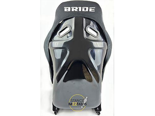 Сиденье спортивное (ковш) Bride King стеклопластик с двумя регулировками черно-фиолетовое ткань, bride_1059_PurpleBlack