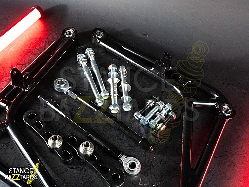 Рычаги развальные регулируемые нижние передней оси (комплект) SB BMW 3 Серия E46 (1998-2006), YZ063 Рычаги развальные регулируемые нижние передней оси (комплект) SB BMW 3 Серия E46 (1998-2006), YZ063