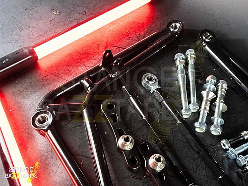 Рычаги развальные регулируемые нижние передней оси (комплект) SB BMW 3 Серия E46 (1998-2006), YZ063 Рычаги развальные регулируемые нижние передней оси (комплект) SB BMW 3 Серия E46 (1998-2006), YZ063