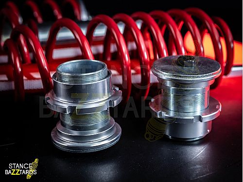 Винтовая подвеска (койловеры) Volkswagen Golf IV (MK4) (кроме 4WD (AWD) (1997-2003) SB Blue с регулировками высоты, K4SBVOW0011