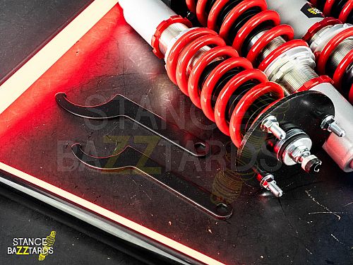 Комплект винтовой подвески (койловеры) SB Performance Mitsubishi Galant VIII MK8 EA/EC5 VR4 (WISHBONE) 1999-2003 с регулировками высоты (фултап), жесткости (32 регулировки) (сжатие/отбой) и развала (см хар-ки), MSB023 Комплект винтовой подвески (койловеры) SB Performance Mitsubishi Galant VIII MK8 EA/EC5 VR4 (WISHBONE) 1999-2003 с регулировками высоты (фултап), жесткости (32 регулировки) (сжатие/отбой) и развала (см хар-ки), MSB023