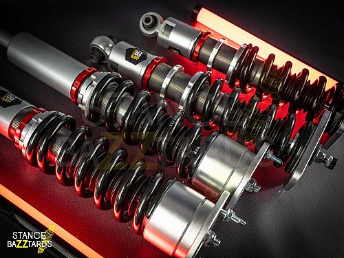 Комплект винтовой подвески (койловеры) SB Performance VW Passat B5 AWD 1996-2001 с регулировками высоты (фултап), жесткости (32 регулировки) (сжатие/отбой) и развала (см хар-ки), VWG100 Комплект винтовой подвески (койловеры) SB Performance VW Passat B5 AWD 1996-2001 с регулировками высоты (фултап), жесткости (32 регулировки) (сжатие/отбой) и развала (см хар-ки), VWG100