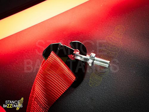 Спортивные ремни безопасности Sparco 4-х точечные красные, sbbelts_redsparco — фото 4