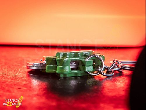 Брелок на ключи Зелёный, JBR-KC-27_green Брелок на ключи Зелёный, JBR-KC-27_green