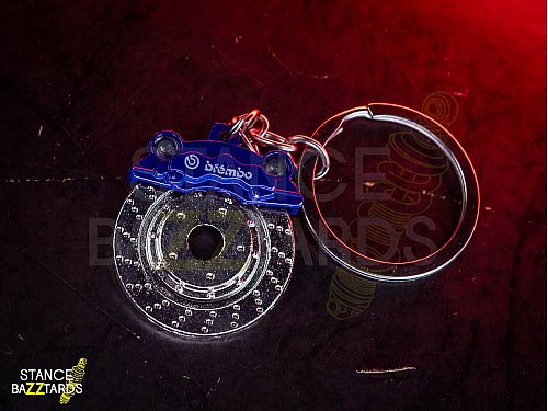 Брелок на ключи Синий, JBR-KC-28_blue