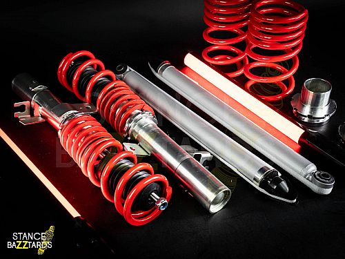 Комплект винтовой подвески (койловеров) SB Red Mazda 3 BL (вкл MPS) 2009-2013 с регулировками высоты, SBREDFRD004 Комплект винтовой подвески (койловеров) SB Red Mazda 3 BL (вкл MPS) 2009-2013 с регулировками высоты, SBREDFRD004