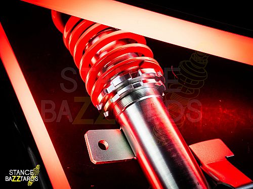 Комплект винтовой подвески (койловеров) SB Red Mazda 3 BL (вкл MPS) 2009-2013 с регулировками высоты, SBREDFRD004 Комплект винтовой подвески (койловеров) SB Red Mazda 3 BL (вкл MPS) 2009-2013 с регулировками высоты, SBREDFRD004