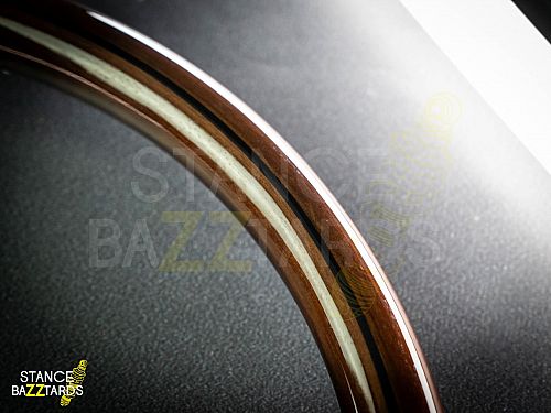 Руль автомобильный 14" Nardi, Натуральное дерево, черный, 5156BK Руль автомобильный 14" Nardi, Натуральное дерево, черный, 5156BK — фото 7