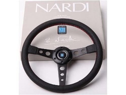 Руль автомобильный Nardi 14 дюймов (стиль: Спортивный, цвет и материал в ассортименте), SB_Steering_wheel_5136A