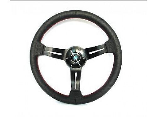 Руль автомобильный Nardi 14 дюймов (стиль: Спортивный, цвет и материал в ассортименте), SB_Steering_wheel_5156