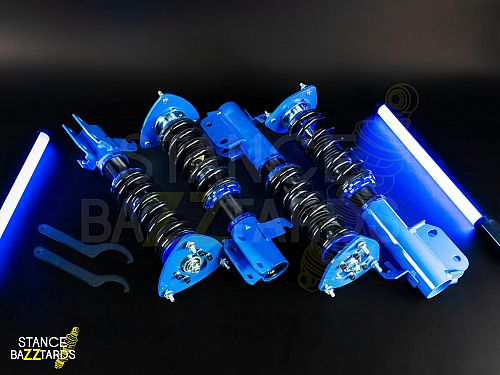 Комплект винтовой подвески (койловеры) SB Subaru Forester 2 поколение (2002-2008) с регулировками высоты (фултап), K6SBSBR003