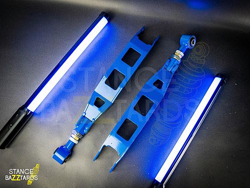 Рычаги развальные нижние задней оси регулируемые, комплект Subaru BRZ 1 поколение (MK1), 2012-2016, SBSUBRZ01 Рычаги развальные нижние задней оси регулируемые, комплект Subaru BRZ 1 поколение (MK1), 2012-2016, SBSUBRZ01