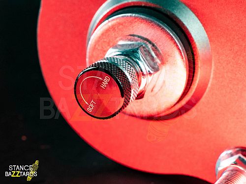 Комплект винтовой подвески (койловеры) SB Performance Mitsubishi Eclipse 1 поколение (MK1) FWD (D22A) (1989-1994) с регулировками высоты (фултап), жесткости (32 регулировки) и развала (см хар-ки), MSB003 Комплект винтовой подвески (койловеры) SB Performance Mitsubishi Eclipse 1 поколение (MK1) FWD (D22A) (1989-1994) с регулировками высоты (фултап), жесткости (32 регулировки) и развала (см хар-ки), MSB003