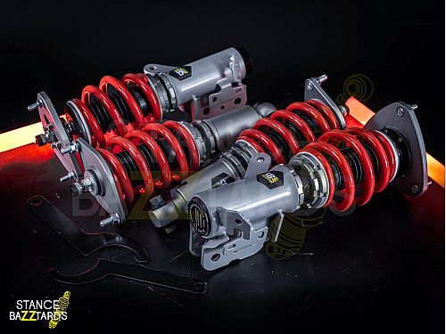 Комплект винтовой подвески (койловеры) SB Performance Scion FR-S (ZN6) (2012-) с регулировками высоты (фултап), жесткости (32 регулировки) и развала (см хар-ки), TYT006