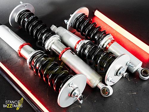 Комплект винтовой подвески (койловеры) SB Performance Nissan Skyline R33 GTS (ECR33) (1993-1998) с регулировками высоты (фултап), жесткости (32 регулировки) и развала (см хар-ки), NSN031 Комплект винтовой подвески (койловеры) SB Performance Nissan Skyline R33 GTS (ECR33) (1993-1998) с регулировками высоты (фултап), жесткости (32 регулировки) и развала (см хар-ки), NSN031