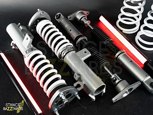 Комплект винтовой подвески (койловеры) SB Performance Mazda 3 3 поколение (MK3) (BM) (2013-) с регулировками высоты (фултап), жесткости (32 регулировки) и развала (см хар-ки), MZD005 Комплект винтовой подвески (койловеры) SB Performance Mazda 3 3 поколение (MK3) (BM) (2013-) с регулировками высоты (фултап), жесткости (32 регулировки) и развала (см хар-ки), MZD005