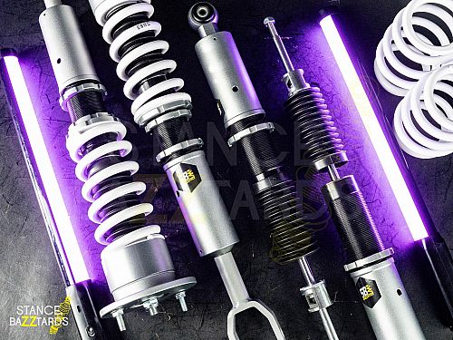 Комплект винтовой подвески (койловеры) SB Performance Volkswagen Passat B5/B5.5 (B5G/B5.5) (1998-2005) с регулировками высоты (фултап), жесткости (32 регулировки) и развала (см хар-ки), VWG020 Комплект винтовой подвески (койловеры) SB Performance Volkswagen Passat B5/B5.5 (B5G/B5.5) (1998-2005) с регулировками высоты (фултап), жесткости (32 регулировки) и развала (см хар-ки), VWG020