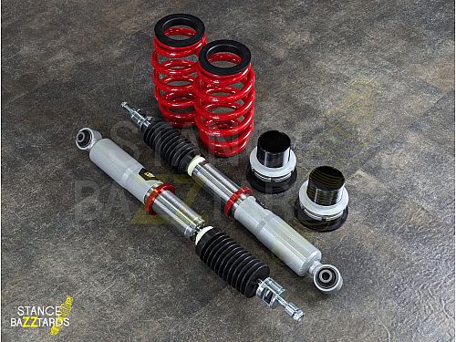 Комплект винтовой подвески (койловеры) SB Performance Alfa Romeo Giulia 2 поколение (MK2) (2016-2020) с регулировками высоты (фултап), жесткости (32 регулировки) (сжатие/отбой) и развала (см хар-ки), ALF001 Комплект винтовой подвески (койловеры) SB Performance Alfa Romeo Giulia 2 поколение (MK2) (2016-2020) с регулировками высоты (фултап), жесткости (32 регулировки) (сжатие/отбой) и развала (см хар-ки), ALF001