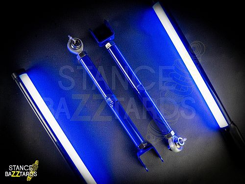 Комплект задних длинных рычагов схождения (черные) SB Arms Nissan 240SX в кузове S13 (1989-1994), SLAM06B Комплект задних длинных рычагов схождения (черные) SB Arms Nissan 240SX в кузове S13 (1989-1994), SLAM06B