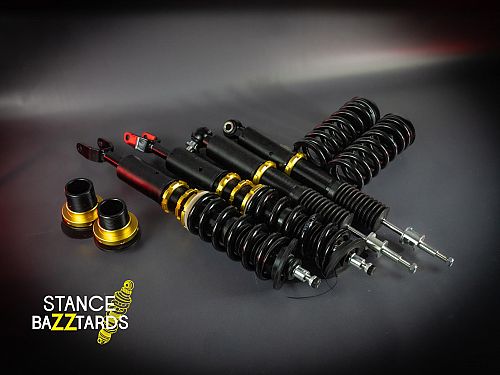 Комплект винтовой подвески (койловеры) SB Performance Audi A6L FWD Quattro (C6) (2006-2011) с регулировками высоты (фултап), жесткости (32 регулировки) и развала (см хар-ки), AUD020