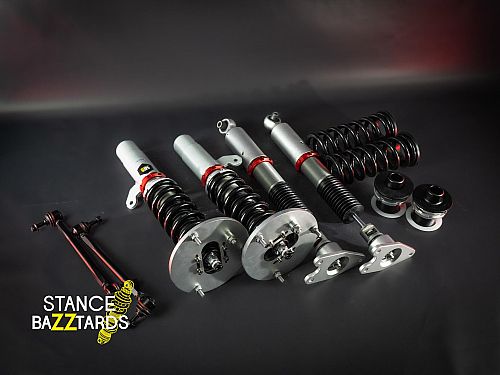 Комплект винтовой подвески (койловеры) SB BMW 1 Серия F20/F21 (3 болта) (2011-2019) с регулировками высоты (фултап), жесткости (32 регулировки) и развала (см хар-ки), BMW002