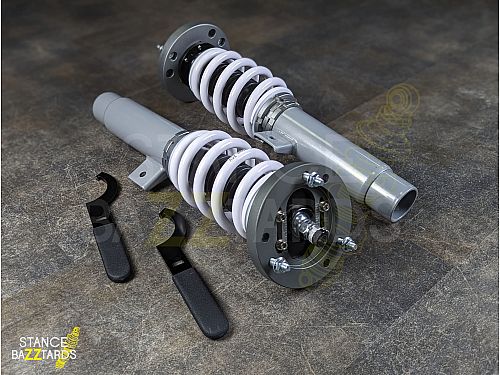 Комплект винтовой подвески (койловеры) SB Performance BMW 3 Серия E46 (4 поколение (MK4)) (Сзади стойка совмещена с пружиной) (1998-) с регулировками высоты (фултап), жесткости (32 регулировки) и развала (см хар-ки), BMW009 Комплект винтовой подвески (койловеры) SB Performance BMW 3 Серия E46 (4 поколение (MK4)) (Сзади стойка совмещена с пружиной) (1998-) с регулировками высоты (фултап), жесткости (32 регулировки) и развала (см хар-ки), BMW009