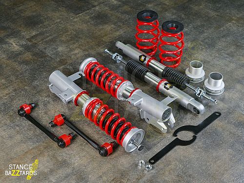 Комплект винтовой подвески (койловеры) SB Performance Chevrolet Cruze 1 поколение (MK1) (J300) (2008-2016) с регулировками высоты (фултап), жесткости (32 регулировки) и развала (см хар-ки), CVL006