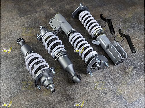Комплект винтовой подвески (койловеры) SB Performance Dodge Caliber Srt-4 (2005-) с регулировками высоты (фултап), жесткости (32 регулировки) и развала (см хар-ки), DDG003