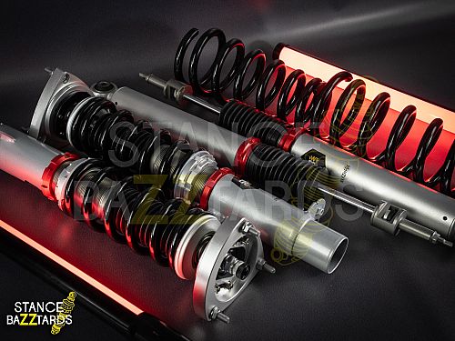 Комплект винтовой подвески (койловеры) SB Performance Ford Kuga II (MK2) (2012-2019) с регулировками высоты (фултап), жесткости (32 регулировки) (сжатие/отбой) и развала (см хар-ки), FRD020 Комплект винтовой подвески (койловеры) SB Performance Ford Kuga II (MK2) (2012-2019) с регулировками высоты (фултап), жесткости (32 регулировки) (сжатие/отбой) и развала (см хар-ки), FRD020