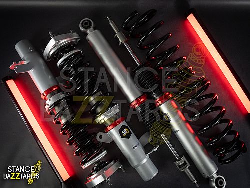 Комплект винтовой подвески (койловеры) SB Performance Ford Kuga II (MK2) (2012-2019) с регулировками высоты (фултап), жесткости (32 регулировки) (сжатие/отбой) и развала (см хар-ки), FRD020 Комплект винтовой подвески (койловеры) SB Performance Ford Kuga II (MK2) (2012-2019) с регулировками высоты (фултап), жесткости (32 регулировки) (сжатие/отбой) и развала (см хар-ки), FRD020