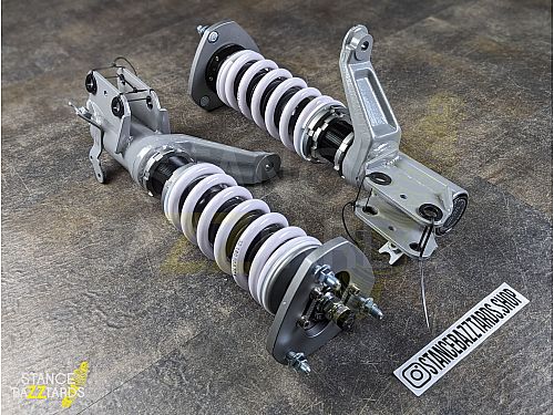 Комплект винтовой подвески (койловеры) SB Performance Acura RSX (DC5) (2002-2006) с регулировками высоты (фултап), жесткости (32 регулировки) и развала (см хар-ки), HND019 Комплект винтовой подвески (койловеры) SB Performance Acura RSX (DC5) (2002-2006) с регулировками высоты (фултап), жесткости (32 регулировки) и развала (см хар-ки), HND019