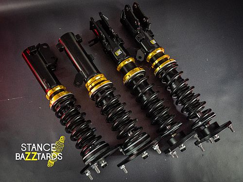Комплект винтовой подвески (койловеры) SB Performance Hyundai Coupe 2 поколение (MK2) (2002-2008) с регулировками высоты (фултап), жесткости (32 регулировки) и развала (см хар-ки), HYD003 Комплект винтовой подвески (койловеры) SB Performance Hyundai Coupe 2 поколение (MK2) (2002-2008) с регулировками высоты (фултап), жесткости (32 регулировки) и развала (см хар-ки), HYD003