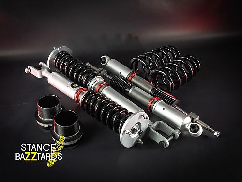 Комплект винтовой подвески (койловеры) SB Performance Jaguar XF 2 поколение (MK2) (X260) (2015-) с регулировками высоты (фултап), жесткости (32 регулировки) и развала (см хар-ки), JGR003