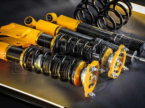 Комплект винтовой подвески (койловеры) SB Honda Civic 8 поколение (MK8) (FD2/FA/FG) (2006-2011) с регулировками высоты (фултап), K6SBHND074