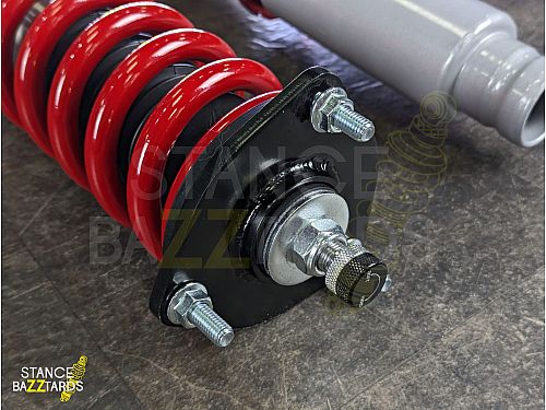 Комплект винтовой подвески (койловеры) SB Performance Mazda 6 II (MK2) (GGSP) (2005-2007) с регулировками высоты (фултап), жесткости (32 регулировки) (сжатие/отбой) и развала (см хар-ки), MZD015