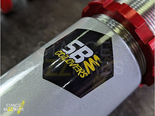 Комплект винтовой подвески (койловеры) SB Performance Mazda 6 II (MK2) (GGSP) (2005-2007) с регулировками высоты (фултап), жесткости (32 регулировки) (сжатие/отбой) и развала (см хар-ки), MZD015