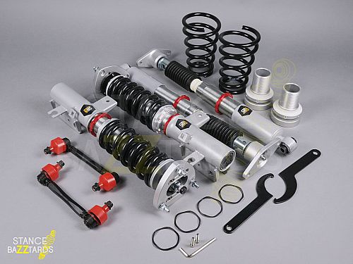Комплект винтовой подвески (койловеры) SB Performance Mazda CX-5 I MK1 KE 2012-2016 с регулировками высоты (фултап), жесткости (32 регулировки) (сжатие/отбой) и развала (см хар-ки), MZD038